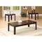 Monarch Specialties Dining Table - 36"X 60" / Grey / Black Metal I 7842P - alternate 6
